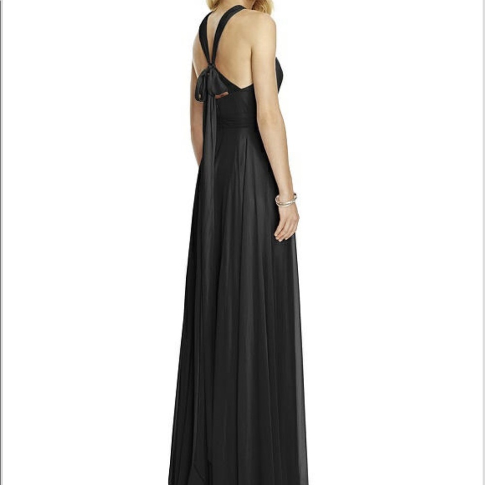 After Six Style 6760 Wedding/Prom/Black Tie Chiffon Halter Dress